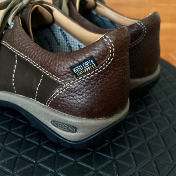 Keen Presidio Leather Hiking Sneaker Brown Retail $150 - Picture 6 of 6